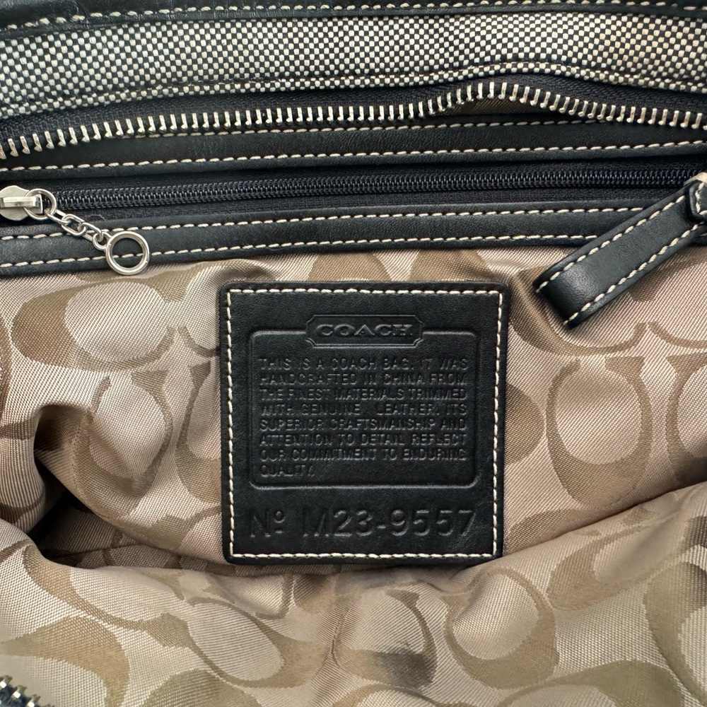 Coach Hampton Mini Market Tote - Picture 9 of 10